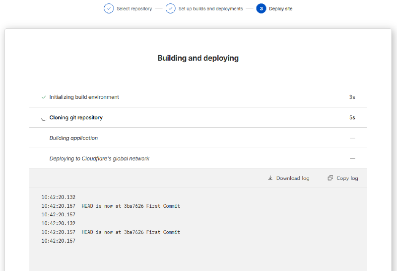 Repository Building and Deploying