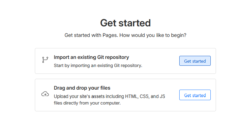 Import an existing Git repository in Cloudflare